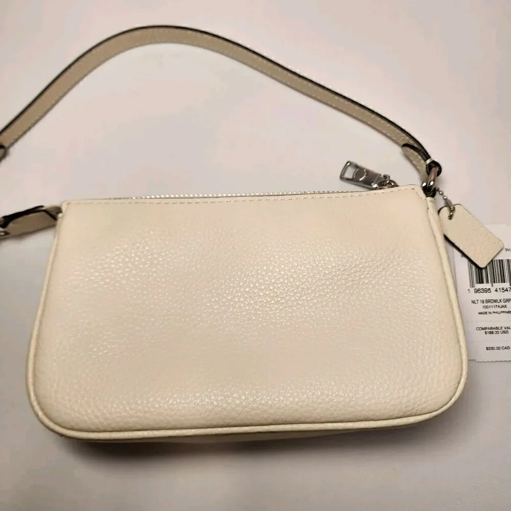 NWT Coach CU197 Nolita 19 With Boardwalk Graphic Ice Cream Chalk
